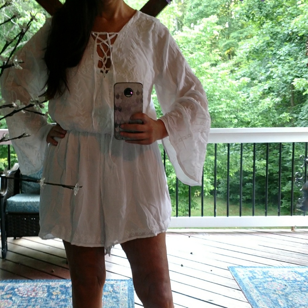 White romper